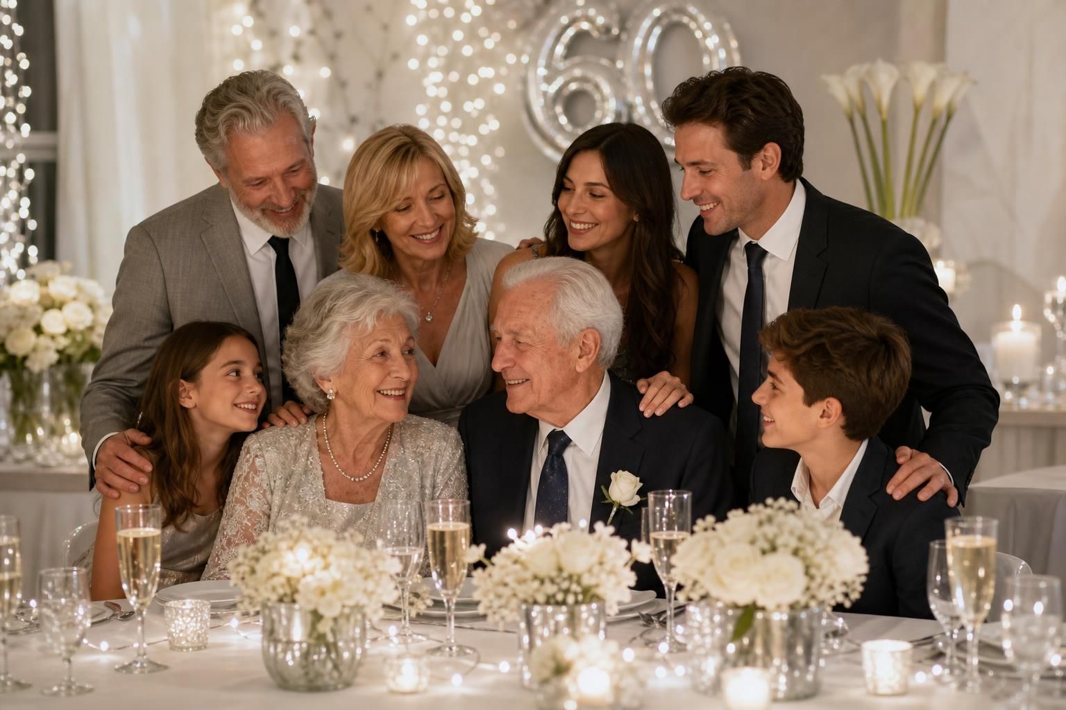 dĂ©couvrez des conseils pratiques et des idĂ©es originales pour cĂ©lĂ©brer 60 ans de mariage et rendre cette fĂȘte inoubliable en famille et entre amis.